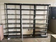 (3) 87" Shelves