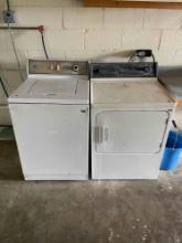 Hot Point Electric Dryer & Maytag Washer