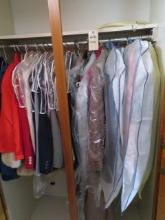Clothing in Closet