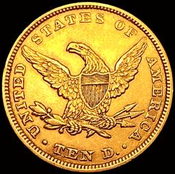1847 $10 Gold Eagle CHOICE AU