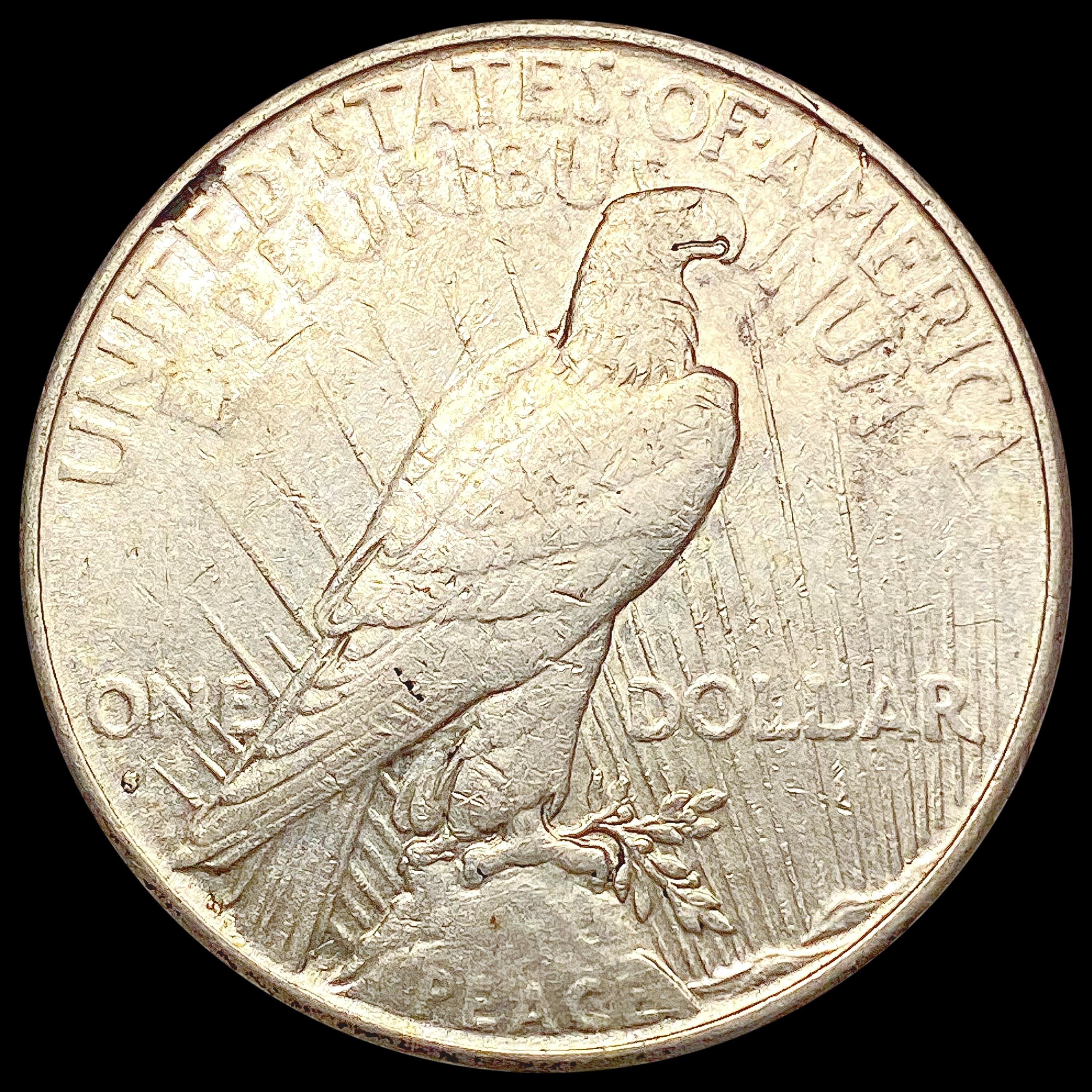 1927-S Silver Peace Dollar NEARLY UNCIRCULATED