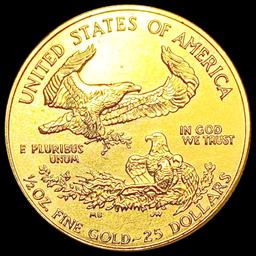 1997 US 1/2oz Gold $25 Eagle SUPERB GEM BU