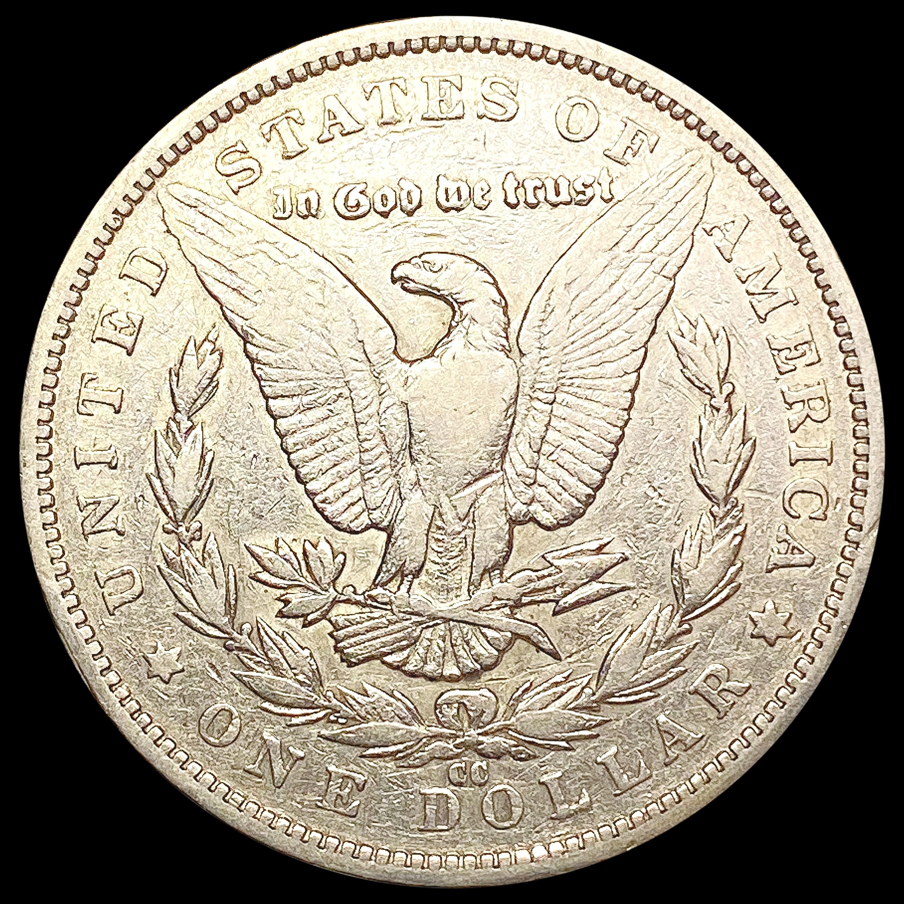1892-CC Morgan Silver Dollar LIGHTLY CIRCULATED