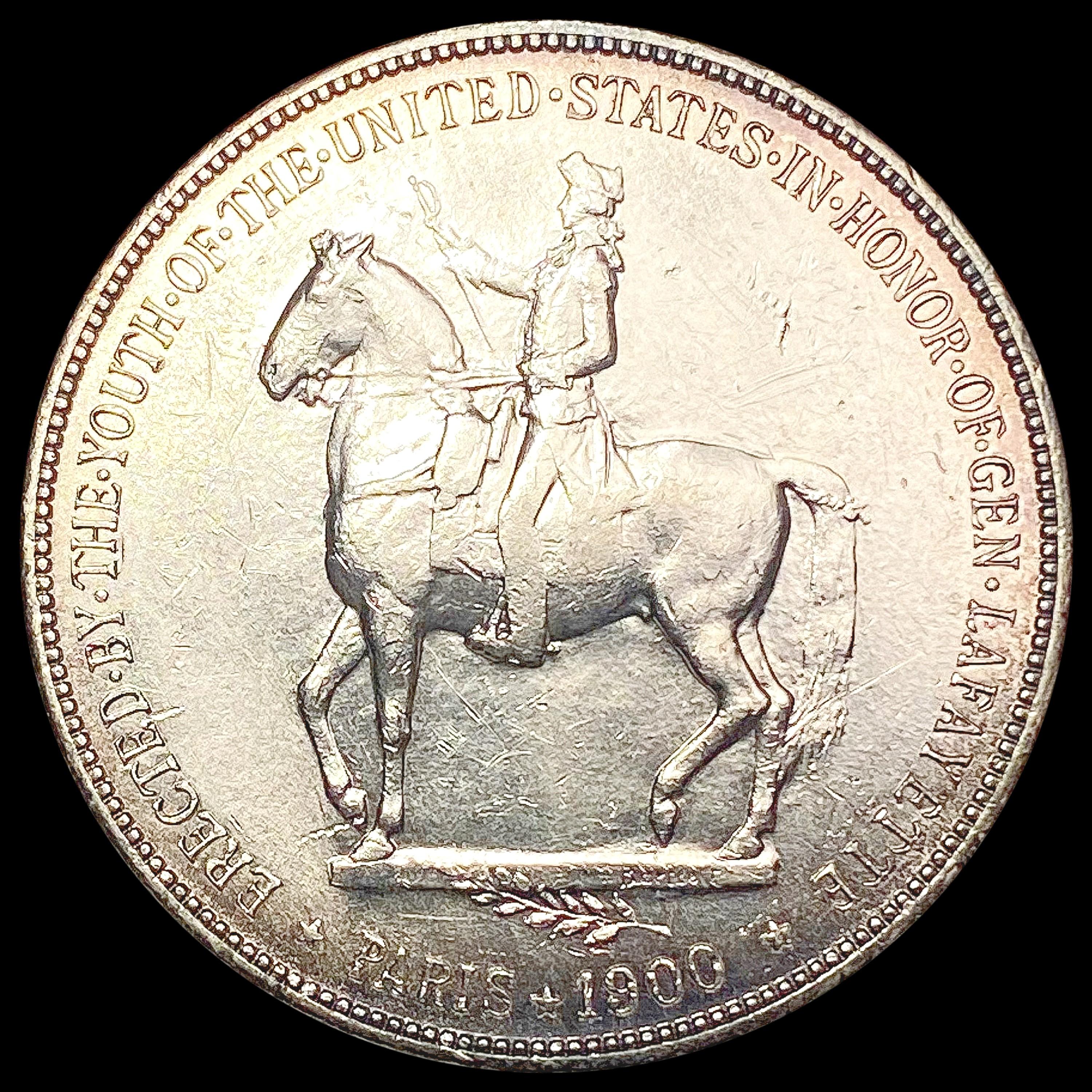 1900 Lafayette Silver Dollar CLOSELY UNCIRCULATED