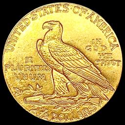 1929 $2.50 Gold Quarter Eagle CLOSELY UNCIRCULATED