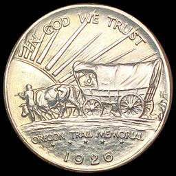 1926 Oregon Trail Half Dollar GEM BU