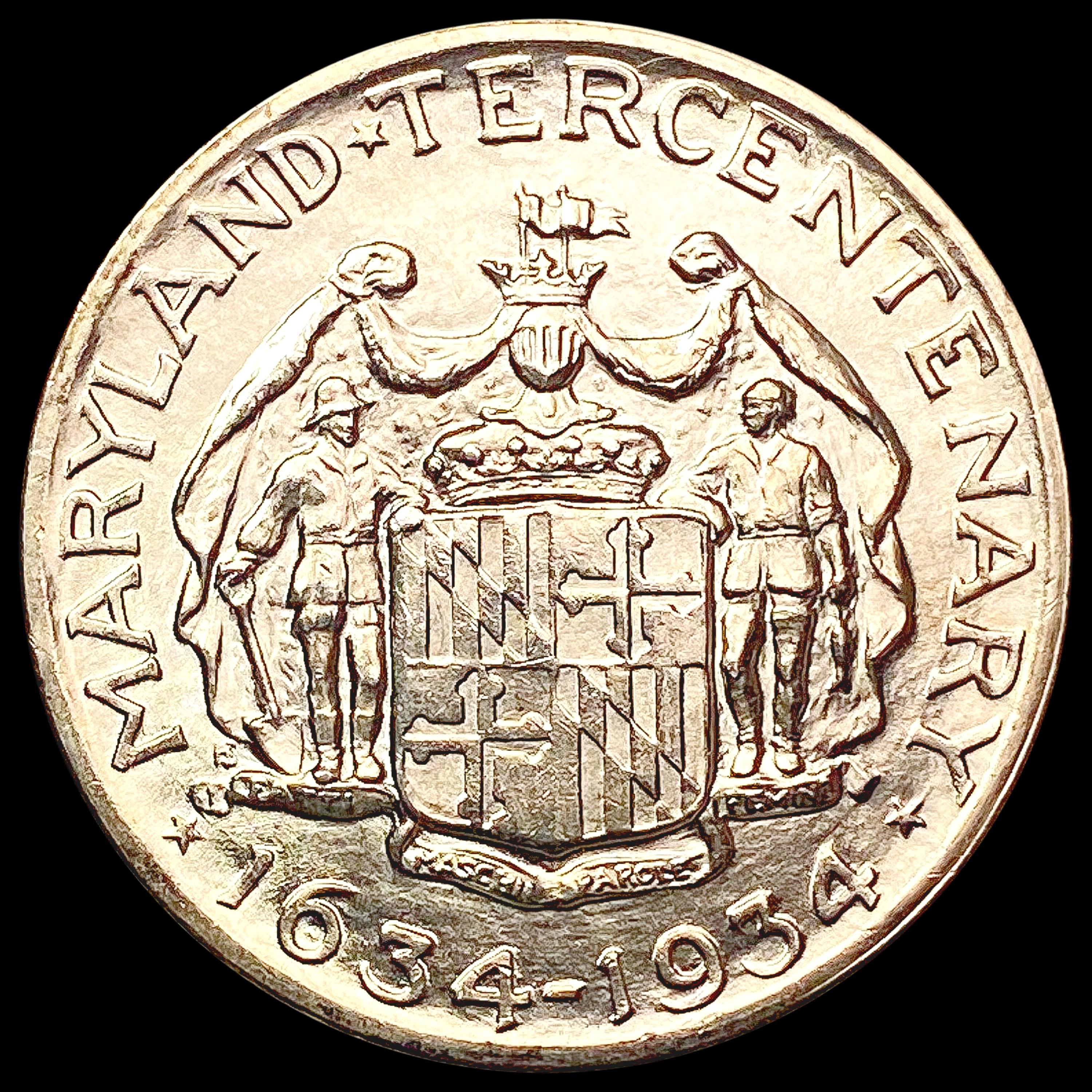 1934 Maryland Half Dollar UNCIRCULATED