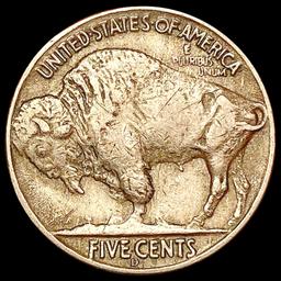 1937-D 3-Leg Buffalo Nickel NEARLY UNCIRCULATED