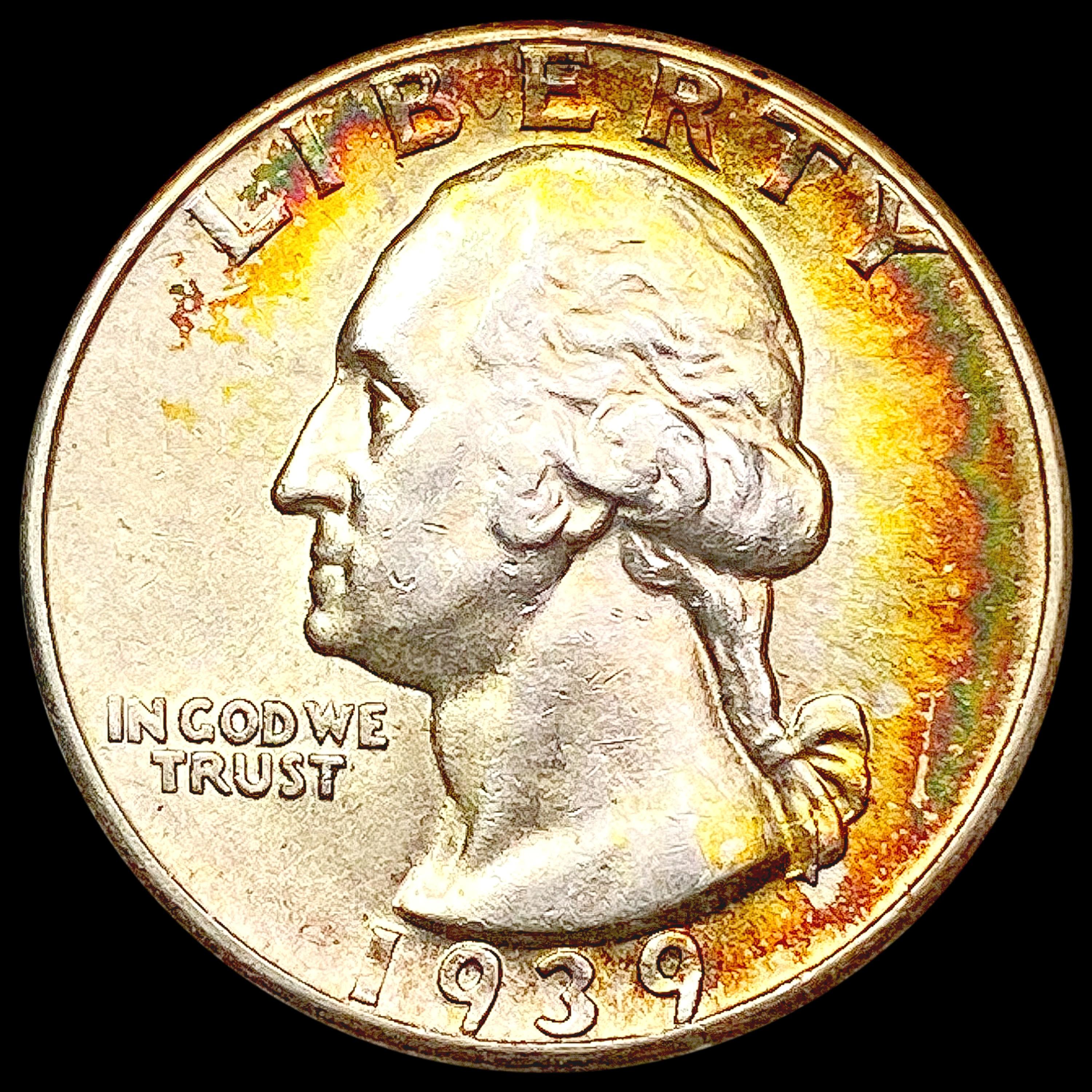 1939-D Washington Silver Quarter UNCIRCULATED