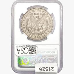 1878 7/8TF Morgan Silver Dollar NGC VF35 Strong