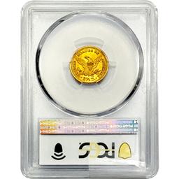 1901 $2.50 Gold Quarter Eagle PCGS MS63