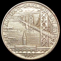 1936-S Bay Bridge Half Dollar UNCIRCULATED