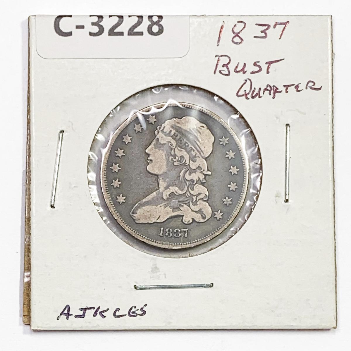 1837 Capped Bust Quarter