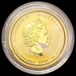 2014 Australia 1/10oz Gold $15 GEM PROOF