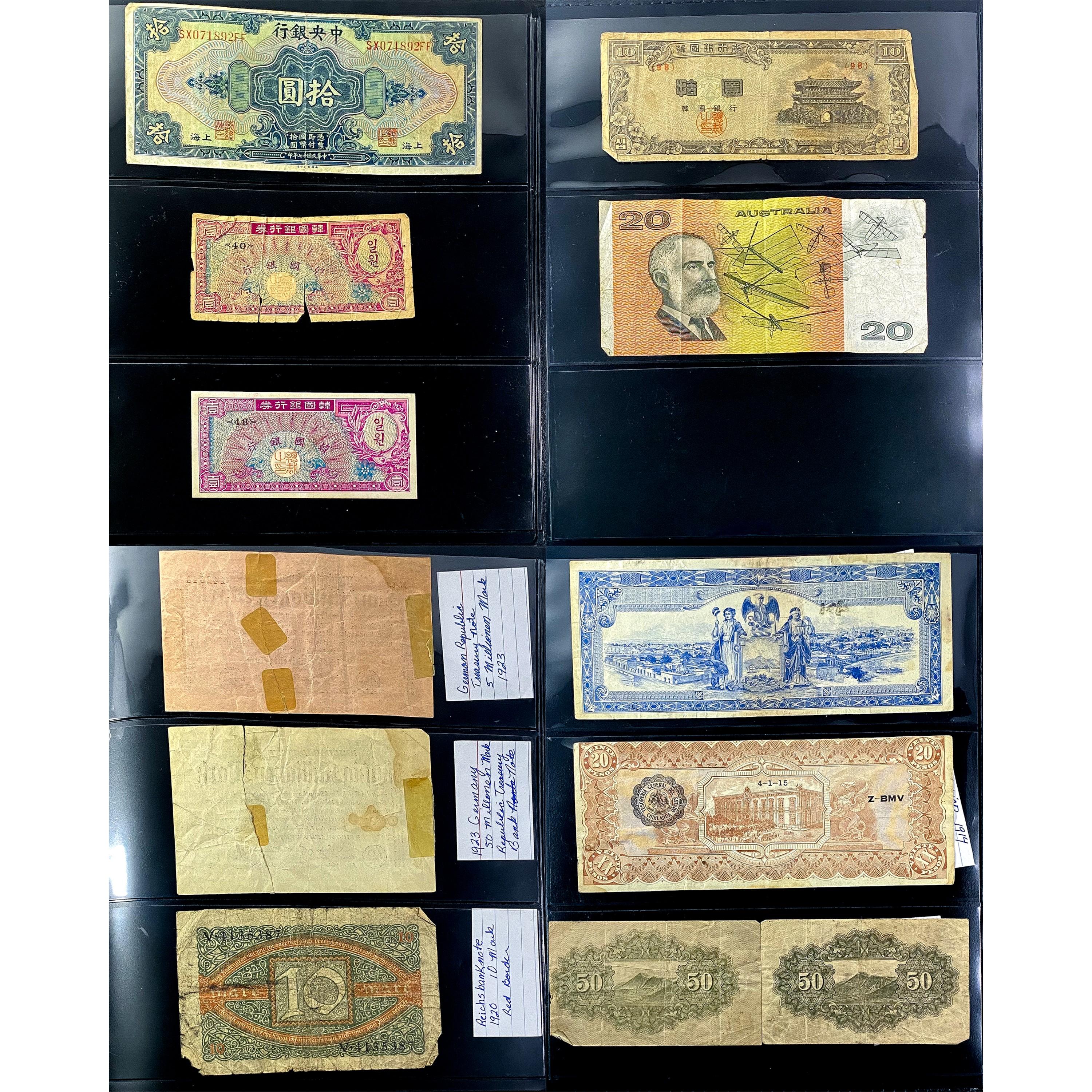 1865-1964 Foreign Currency Collection [43 Notes]