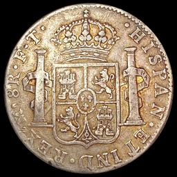1803 Spain-Mexico Silver 8 Reales NICELY CIRCULATE