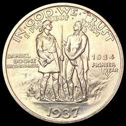 1937 Boone Half Dollar CHOICE BU