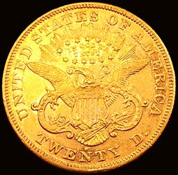 1873 Cl 3 $20 Gold Double Eagle UNCIRCULATED