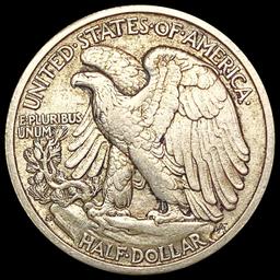 1937-S Walking Liberty Half Dollar CHOICE AU