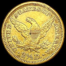 1903 $2.50 Gold Quarter Eagle NEARLY UNCIRCULATED