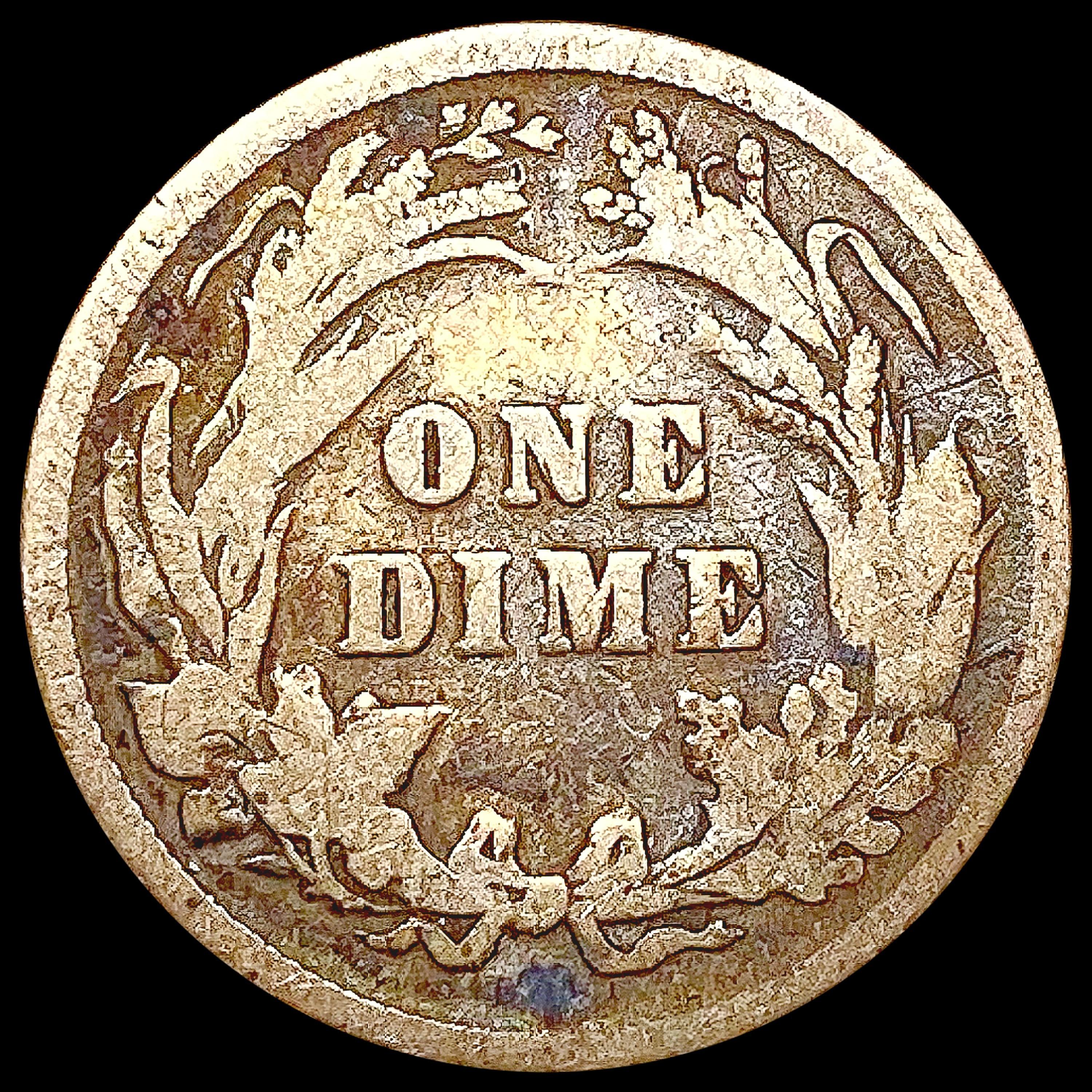 1894 Barber Dime NICELY CIRCULATED
