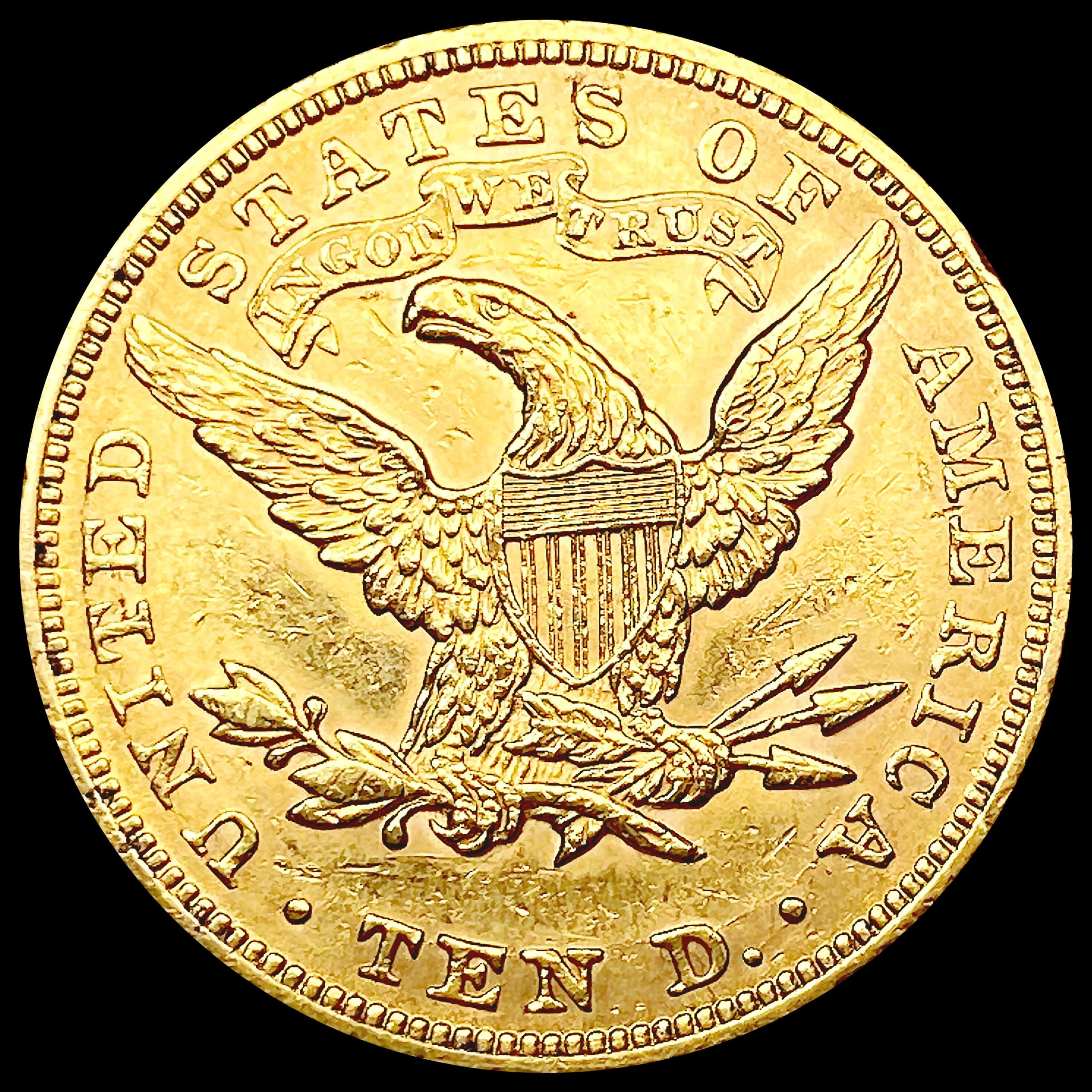 1892 $10 Gold Eagle CLOSELY UNCIRCULATED