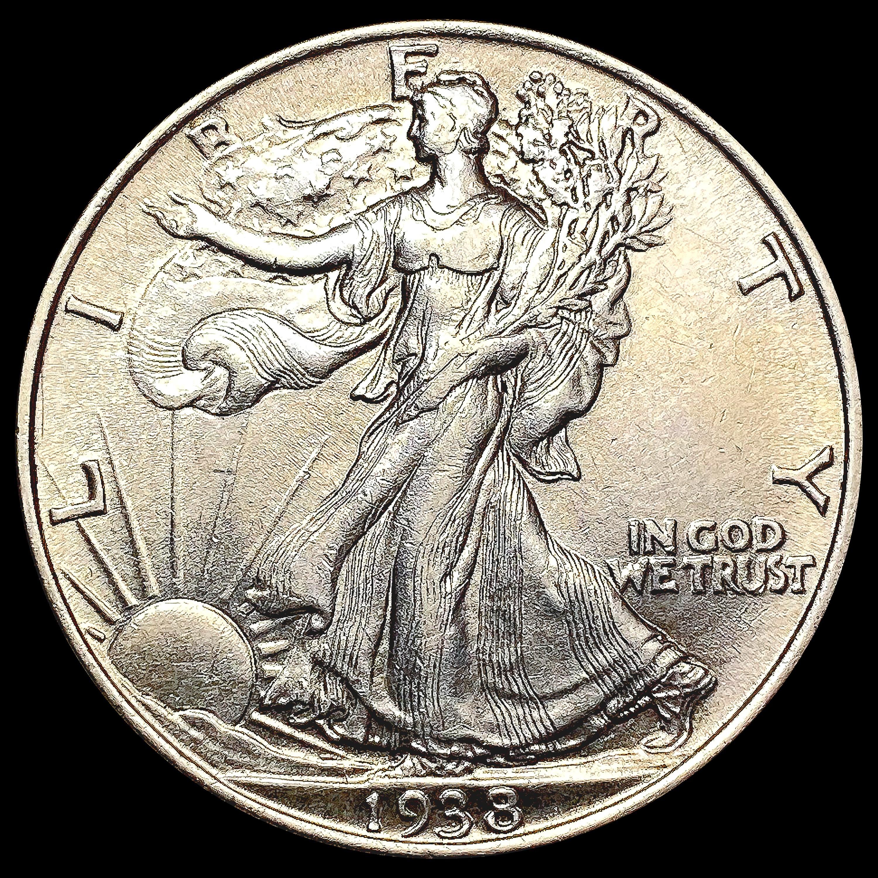 1938 Walking Liberty Half Dollar UNCIRCULATED