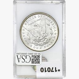 1885-O Morgan Silver Dollar ACC MS63