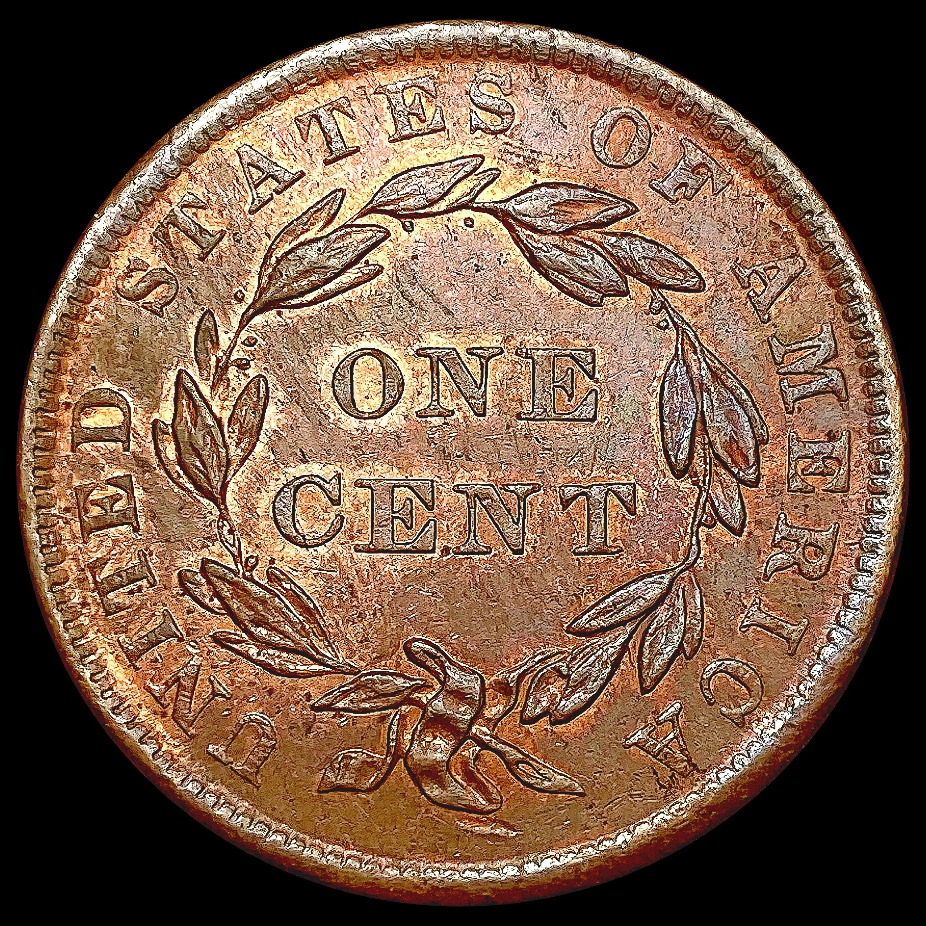 1839 Braided Hair Large Cent UNCIRCULATED