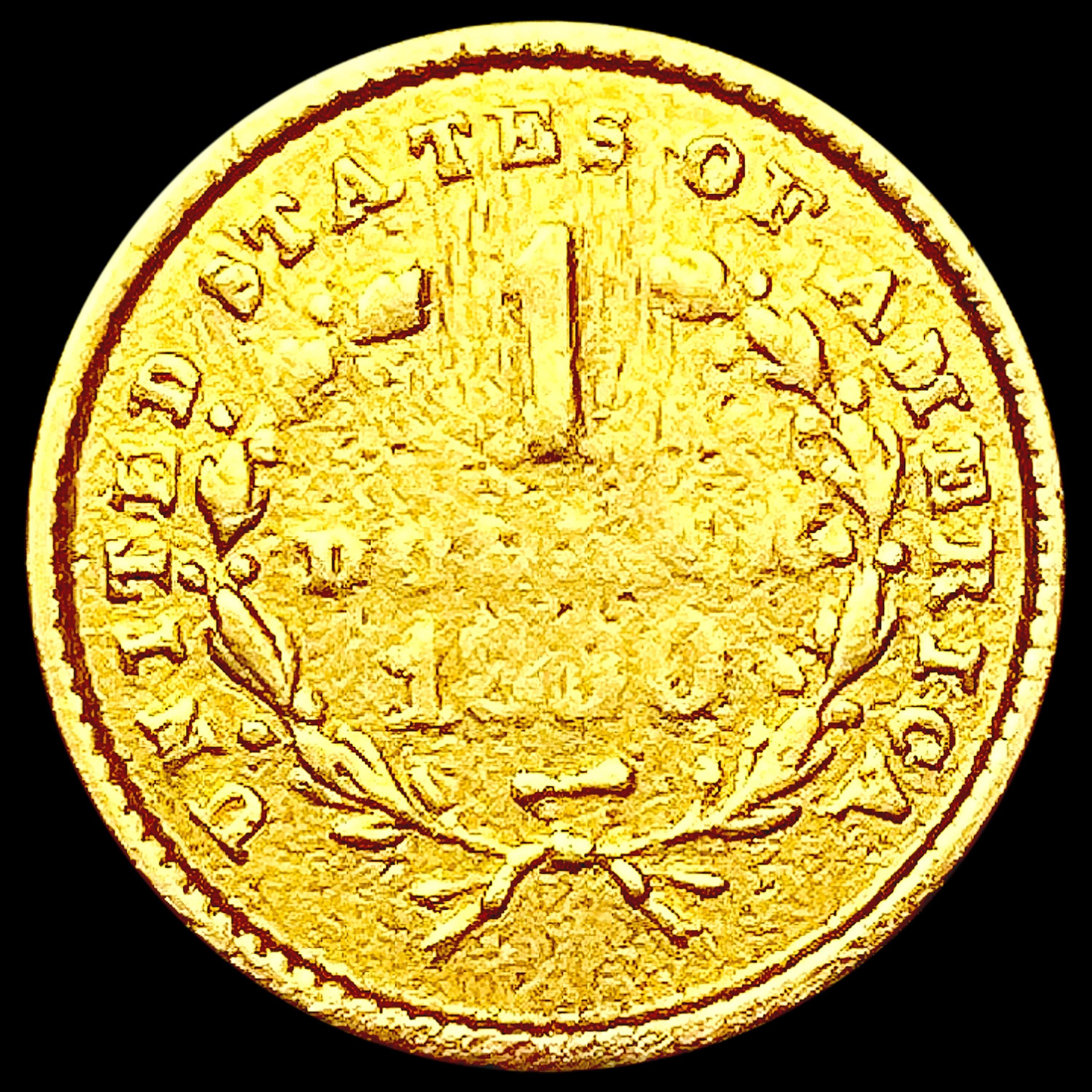 1850 Rare Gold Dollar NEARLY UNCIRCULATED