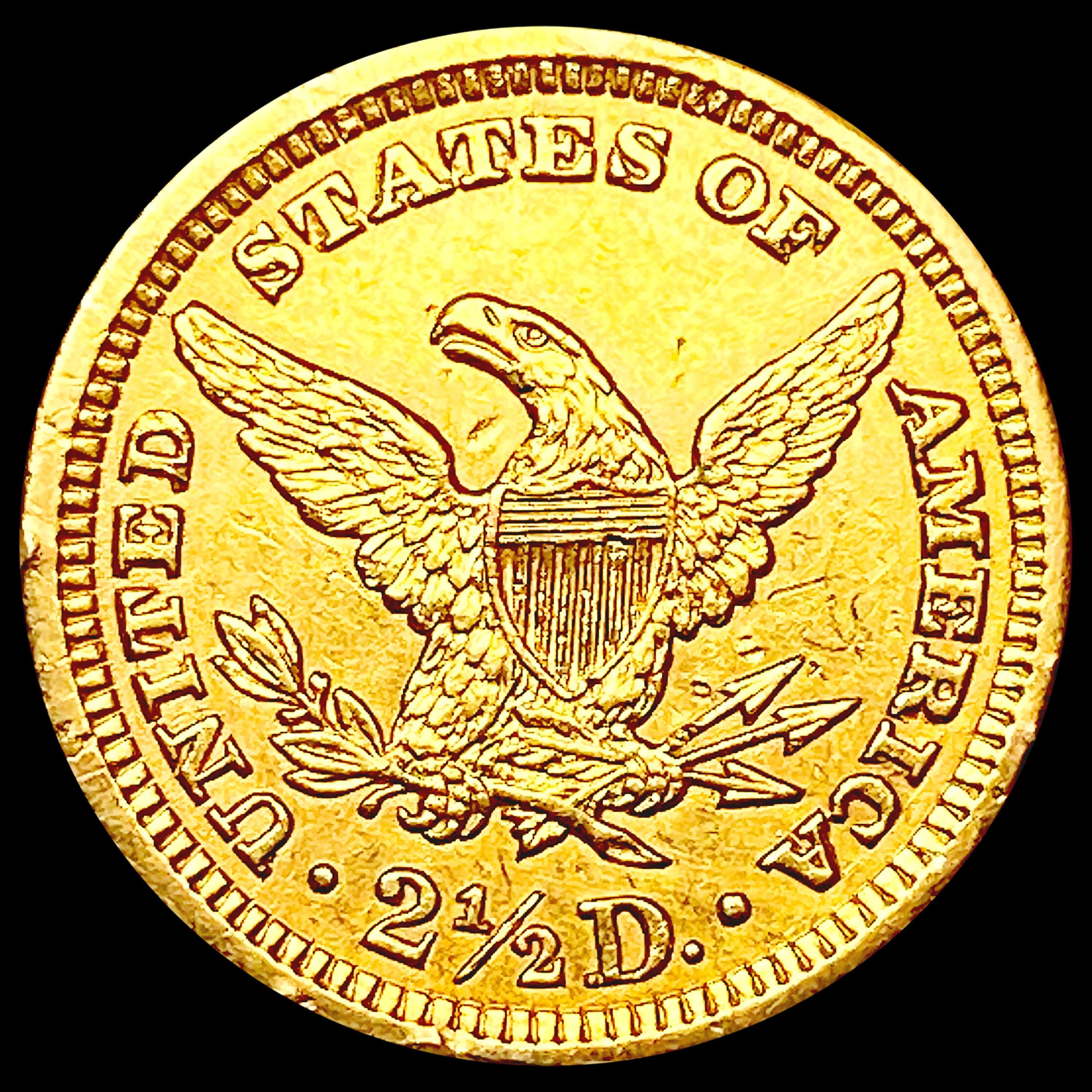 1904 $2.50 Gold Quarter Eagle CHOICE AU