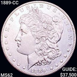 1889-CC Morgan Silver Dollar UNCIRCULATED