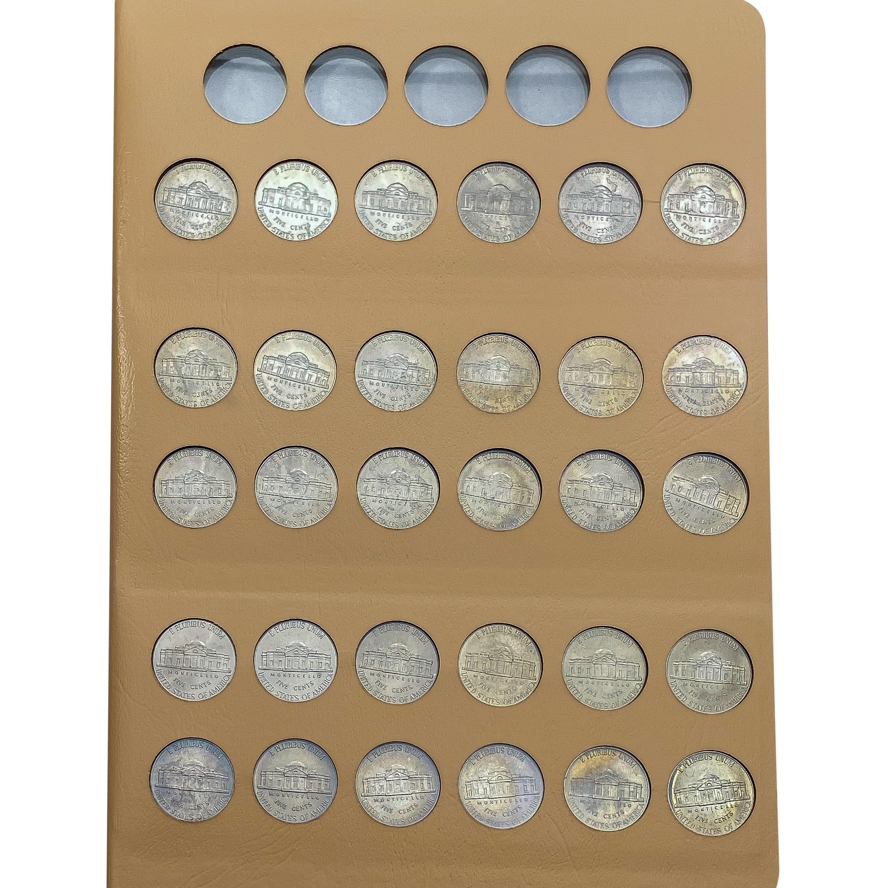 2006-2020 UNC Jefferson Nickel Set [30 Coins]