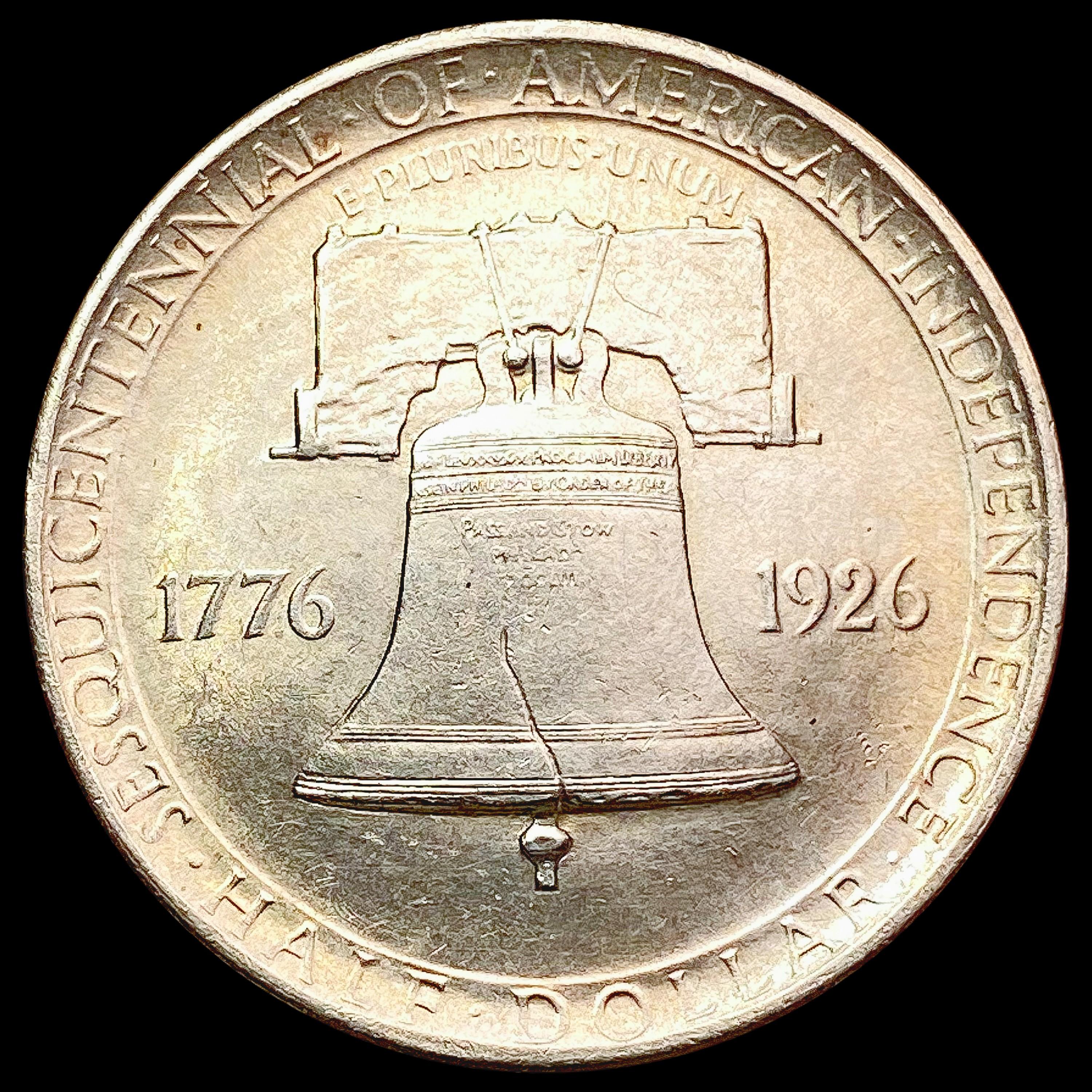 1926 Sesquincentennial Half Dollar CLOSELY UNCIRCU