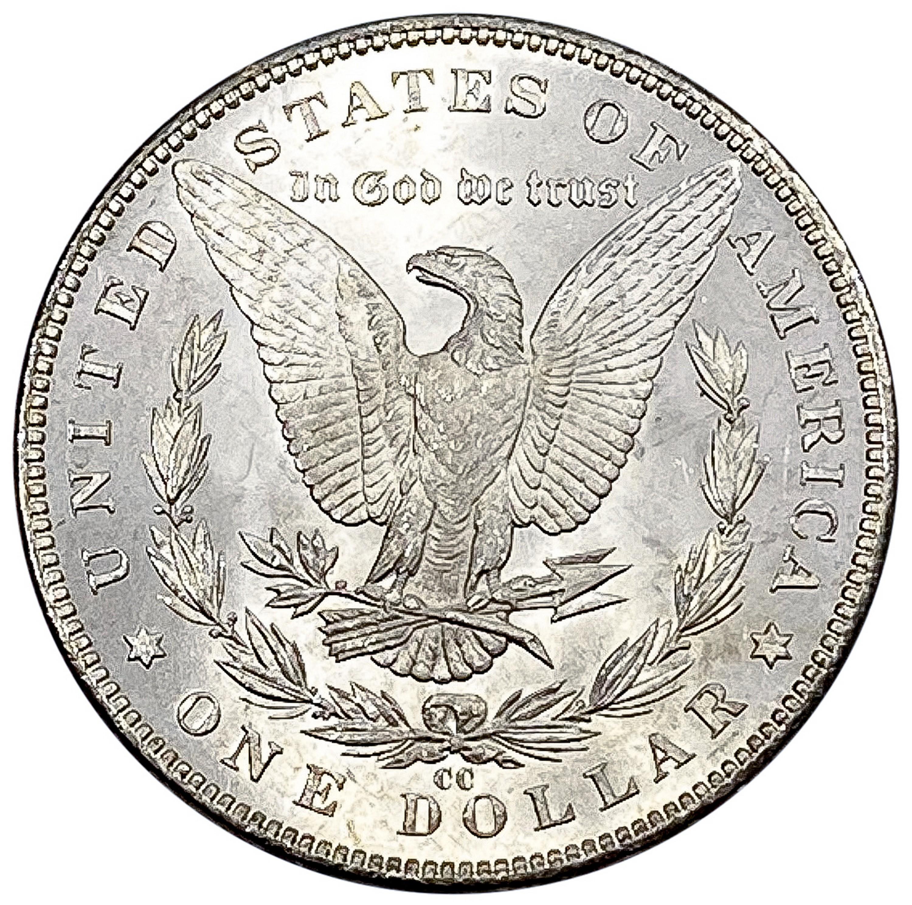 1882-CC Morgan Silver Dollar   UNC