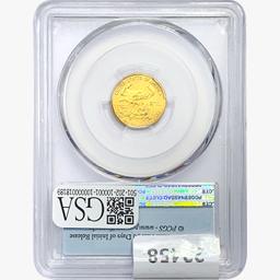 2018 $5 1/10oz. Gold Eagle PCGS MS70