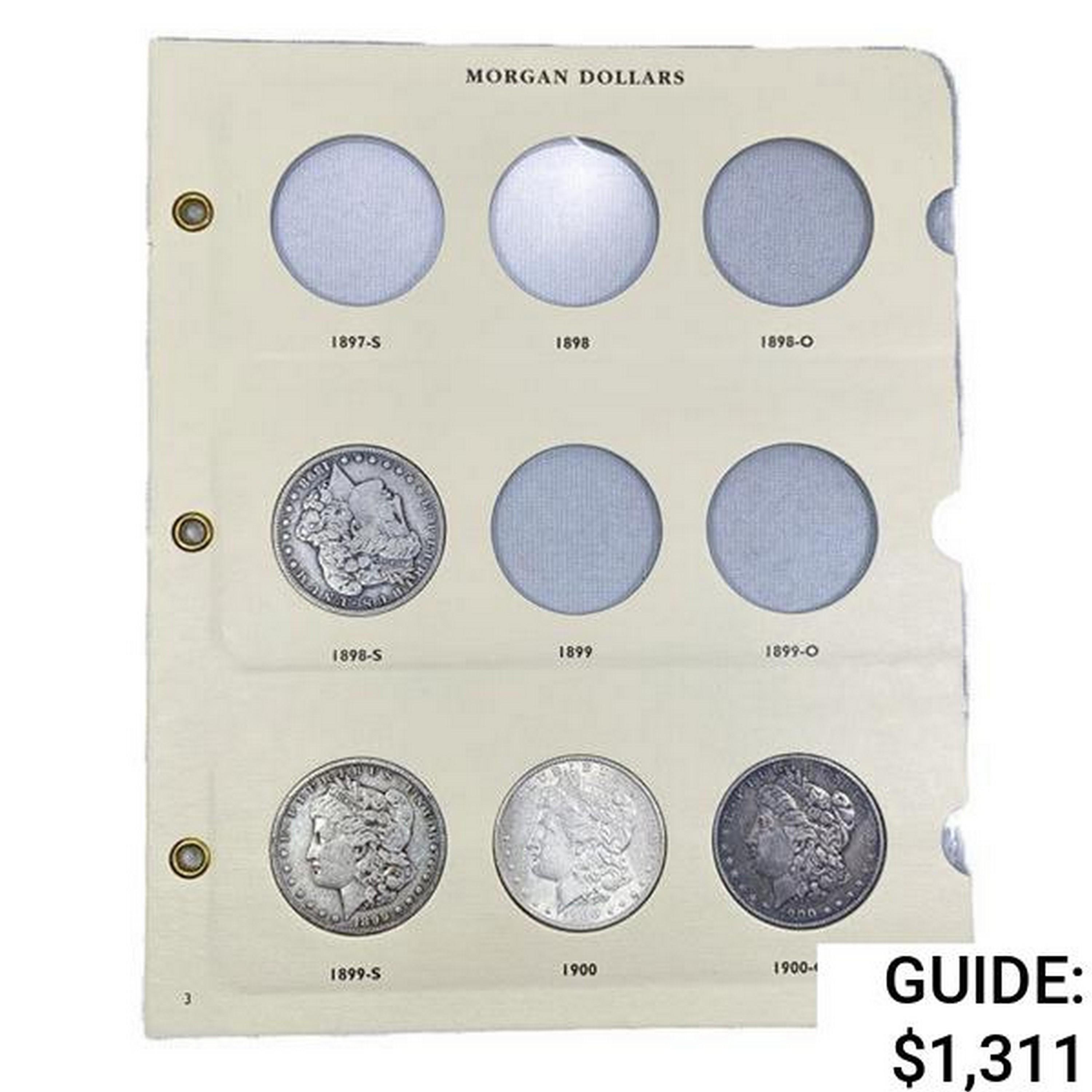 1898-1921 Morgan Dollar Set [10 Coins]