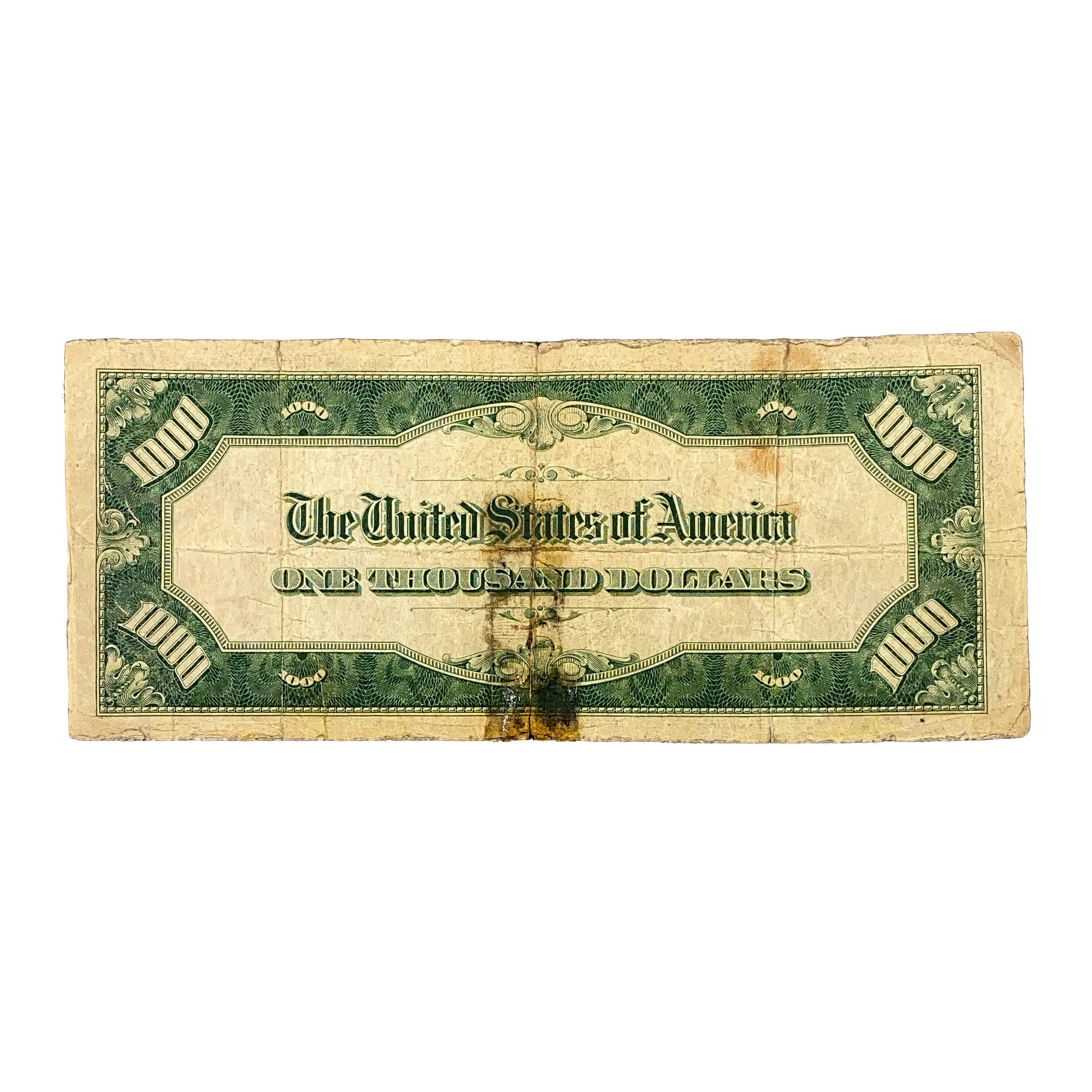 1934 $1000 Federal Reserve Note