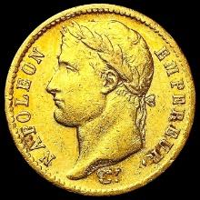 1811-A France .1867oz Gold 20 Francs CLOSELY UNCIR