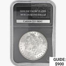 1883-CC Morgan Silver Dollar PCS GenuineUnc