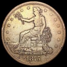 1875-S Morgan Silver Dollar LIGHTLY CIRCULATED