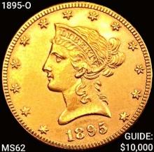 1895-O $10 Gold Eagle