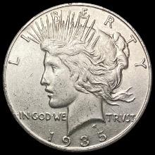 1935-S Morgan Silver Dollar CLOSELY UNCIRCULATED