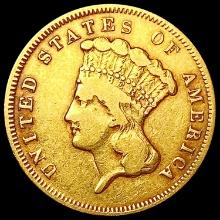 1878 $3 Gold Piece LIGHTLY CIRCULATED