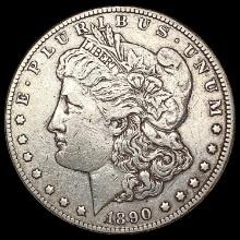 1890-CC Morgan Silver Dollar NEARLY UNCIRCULATED