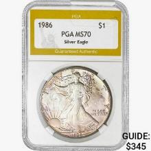 1986 Silver Eagle PGA MS70