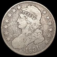 1831 Capped Bust Half Dollar NICELY CIRCULATED