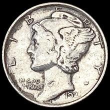 1921-D Mercury Dime NEARLY UNCIRCULATED