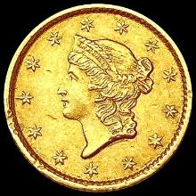 1853 Rare Gold Dollar UNCIRCULATED