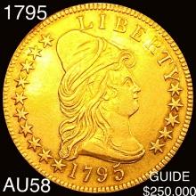 1795 13 Leaves $10 Gold Eagle CHOICE AU